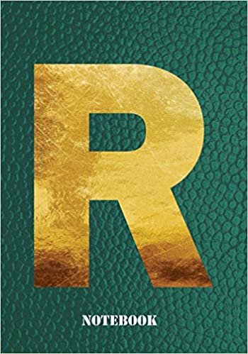 okumak R NoteBook: Letter &#39;R&#39; Notebook, Composition, Exercise or Log or Study Book - Green Cover (Gold Letters 7&quot; x 10&quot; Green Notebook)