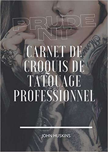 okumak Prudent: Grand carnet de croquis de 21x29cm conçu par des professionnels pour les tatoueurs et les studios d&#39;art corporel