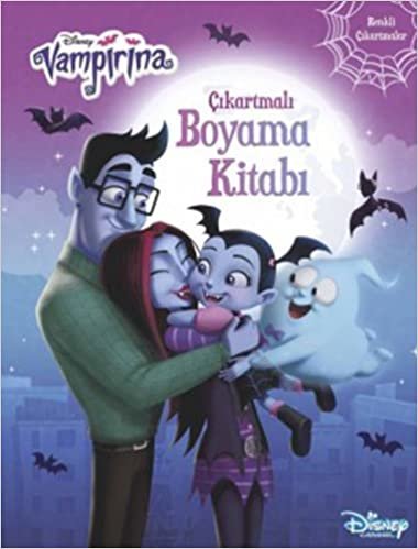 okumak Disney Vampirina - Çıkartmalı Boyama Kitabı: Renkli Çıkartmalar
