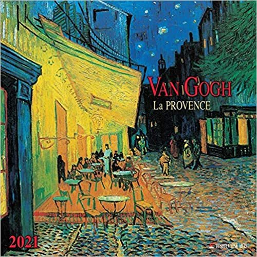 okumak van Gogh - Colours of the Provence 2021: Kalender 2021 (Tushita Fine Arts)