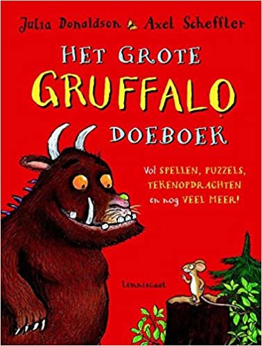 okumak Het grote Gruffalo doeboek: vol spellen, puzzels, tekenopdrachten en nog veel meer!