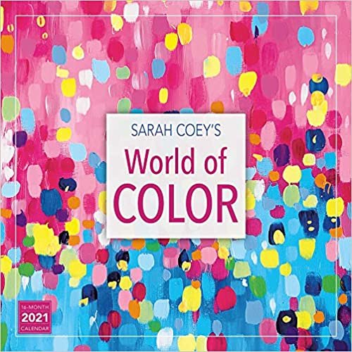 okumak Sarah Coeys World of Color 2021 Calendar