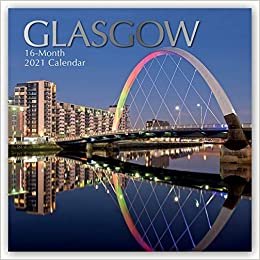 okumak Glasgow 2021 - 16-Monatskalender: Original The Gifted Stationery Co. Ltd [Mehrsprachig] [Kalender] (Wall-Kalender)