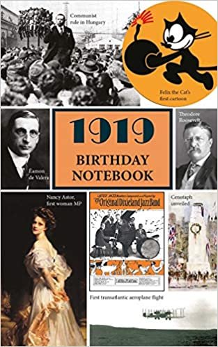 okumak 1919 Birthday Notebook: a great alternative to a birthday card
