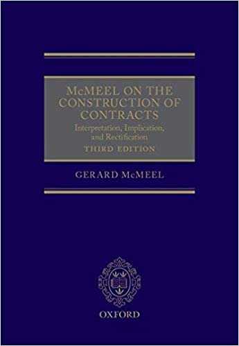 okumak McMeel, G: McMeel on The Construction of Contracts
