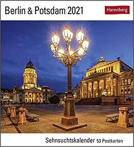 okumak Berlin &amp; Potsdam 2021: Sehnsuchtskalender, 53 Postkarten