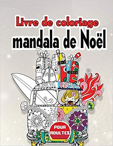 okumak Livre de coloriage mandala de Noël pour adultes: 30 Livre de coloriage Mandalas de Noël (8.5 ×11 po) Pour adultes Relaxation To Color | Parfait pour colorer les idées de livre de cadeaux