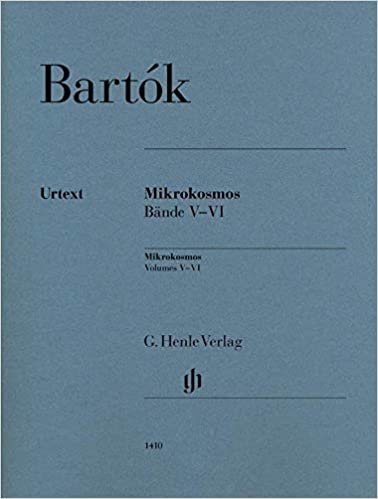 okumak Mikrokosmos V-VI - Piano - Urtext - Sheet Music (HN 1410)