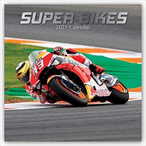 okumak Superbikes Motorräder 2021 - 16-Monatskalender: Original The Gifted Stationery Co. Ltd [Mehrsprachig] [Kalender]: Original BrownTrout-Kalender (Wall-Kalender)