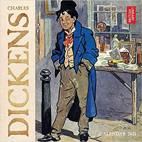 okumak British Library - Charles Dickens 2021 Calendar (Wall Calendar)