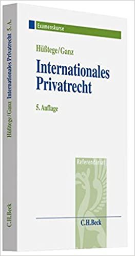 okumak Hüßtege, R: Internationales Privatrecht
