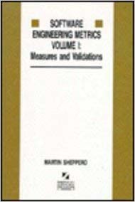 okumak Software Engineering Metrics: Measures and Validations v. 1 (McGraw-Hill International Series in Software Engineering)