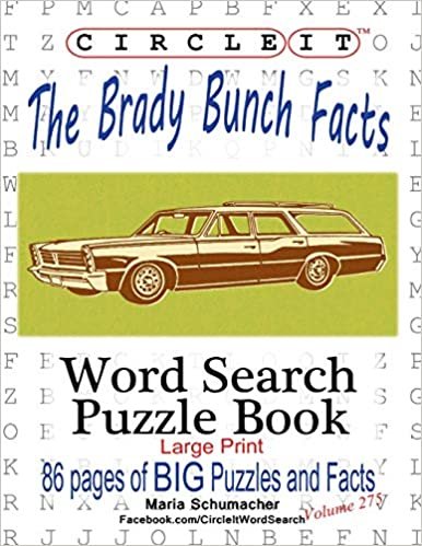 okumak Circle It, The Brady Bunch Facts, Word Search, Puzzle Book