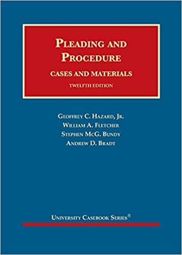 okumak Pleading and Procedure: Cases and Materials (University Casebook Series)