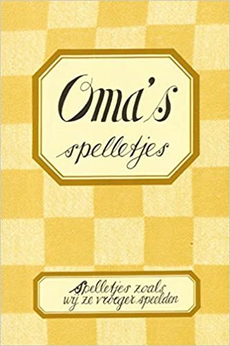 okumak Oma&#39;s spelletjes (set van 3)