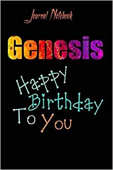 Genesis: Happy Birthday To you Sheet 9x6 Inches 120 Pages with bleed - A Great Happy birthday Gift