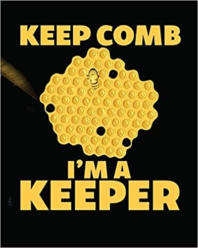 okumak Keep Comb I&#39;m A Keeper: Beekeeping Log Book | Apiary | Queen Catcher | Honey | Agriculture