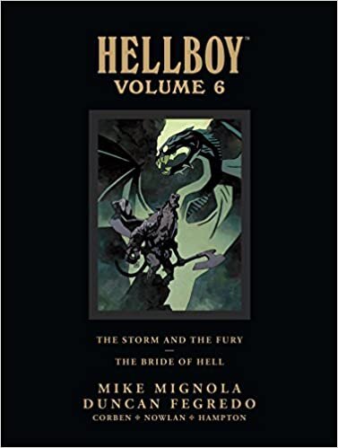 okumak Hellboy Library Edition Volume 6: The Storm and the Fury and The Bride of Hell (Hellboy (Dark Horse Library))