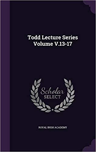 okumak Todd Lecture Series Volume V.13-17