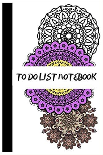 okumak TO DO LIST NOTEBOOK: To Do,TIME MANAGEMENT,ORGANIZATION,beautiful indian mandala,GIFT IDEAS