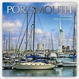 okumak Portsmouth 2021 - 16-Monatskalender: Original The Gifted Stationery Co. Ltd [Mehrsprachig] [Kalender] (Wall-Kalender)