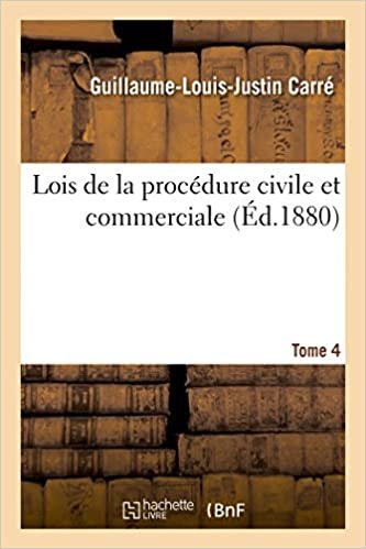 okumak Lois de la procédure civile et commerciale Tome 4 (Sciences Sociales)