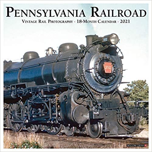 okumak Pennsylvania Railroad 2021 Calendar