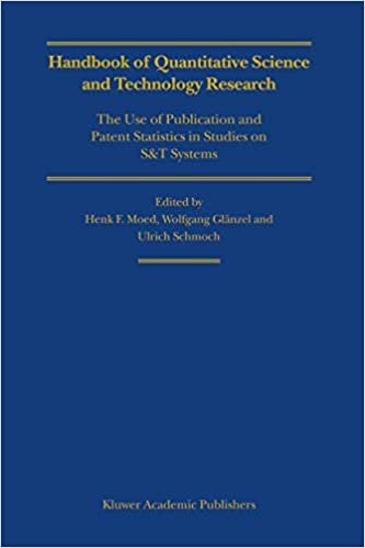 okumak Handbook of Quantitative Science and Technology Research: The Use of Publication and Patent Statistics in Studies of S&amp;T Systems