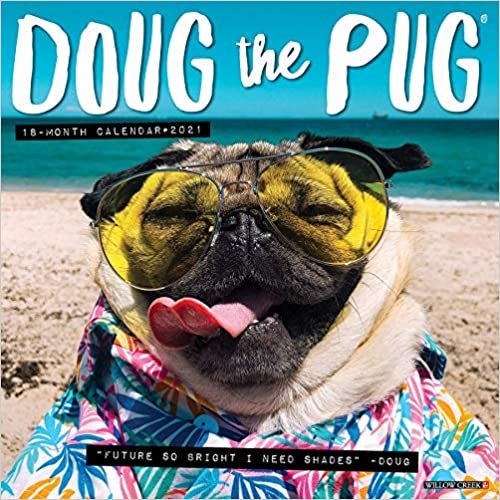 okumak Doug the Pug 2021 Calendar