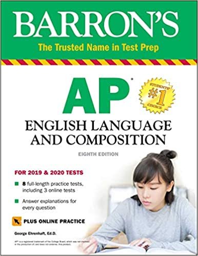 okumak Barron&#39;s AP English Language and Composition with Online Tests