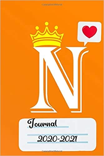 okumak N: Letter N Initial alphabet Monogram journal Notebook. cute personalized Journal &amp; Diary for Writing &amp; taking note for kids and Girls/boys and Women/men
