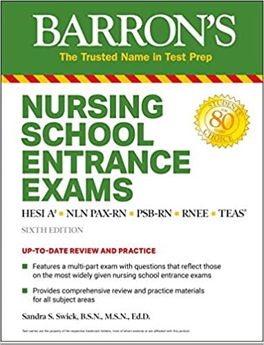 okumak Nursing School Entrance Exams: HESI A2 / NLN PAX-RN / PSB-RN / RNEE / TEAS (Barron&#39;s Test Prep)