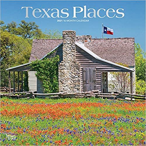 okumak Texas Places 2021 - 16-Monatskalender: Original BrownTrout-Kalender [Mehrsprachig] [Kalender] (Wall-Kalender)
