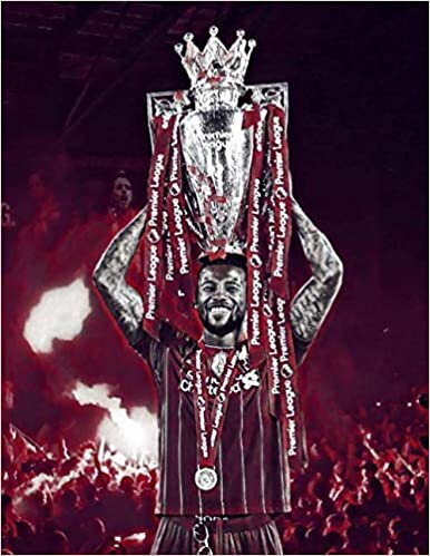 okumak Georginio &#39;Gini&#39; Wijnaldum Liverpool Premier League Champions 2019-2020 Notebook: 8.5&quot; x 11&quot; 120 Pages Matte Finish: Black Lined Notepad Journal with ... Anfield Kop Celebration Graphic, Edition 2