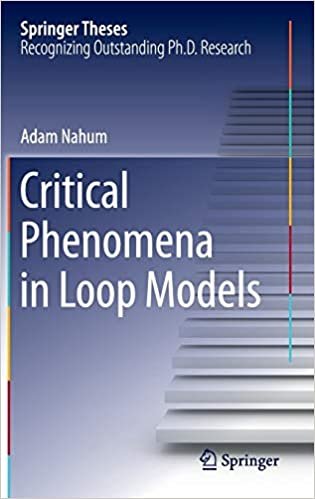 okumak Critical Phenomena in Loop Models (Springer Theses)