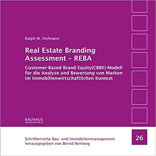 okumak Hofmann, R: Real Estate Branding Assessment - REBA