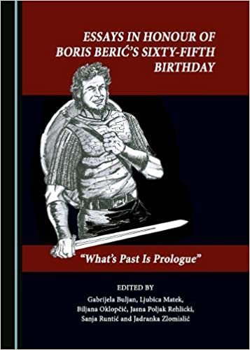 okumak Essays in Honour of Boris Beriä+â (Tm)S Sixty-Fifth Birthday: Â Oewhatâ (Tm)S Past Is Prologueâ 