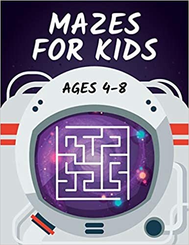 okumak Mazes for Kids Ages 4-8: Maze Activity Book | 4-6, 6-8 | Workbook for Games, Puzzles, Brain Teasers and Problem-Solving Activities