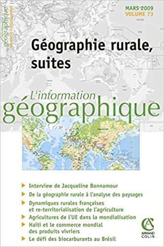 okumak L&#39;information géographique, N° 73, Mars 2009 : L&#39;information géographique