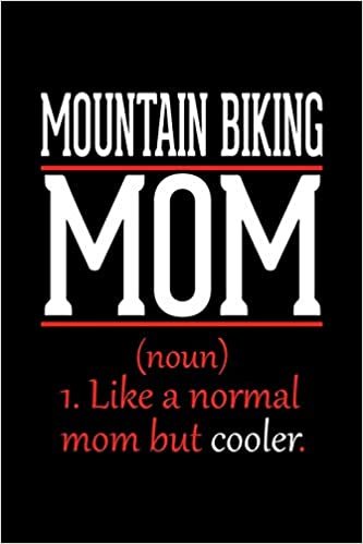 okumak Mountain Biking Mom Notebook: Graph Paper Notebook with 120 pages 6x9 perfect as math book, sketchbook, workbook and diary Funny Gift for Mountain Biking Fans and Coaches