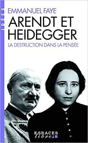okumak Arendt et Heidegger: La destruction dans la pensée (AM.ESSAI ESP.LI)