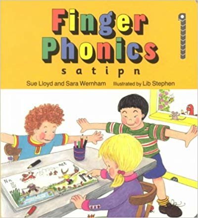 okumak Finger Phonics: s, a, t, i, p, n (Jolly Phonics)
