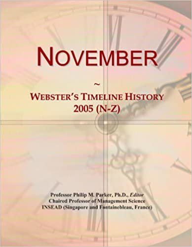 okumak November: Webster&#39;s Timeline History, 2005 (N-Z)