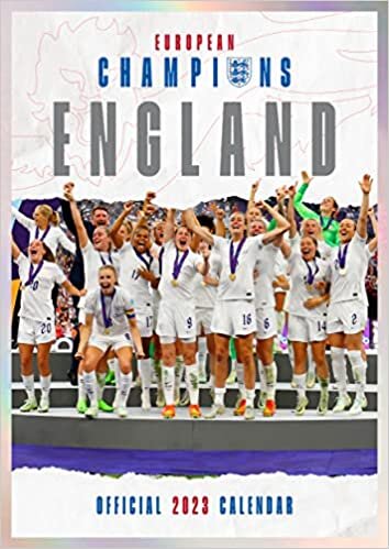 England Lionesses Football 2023 A3 Calendar