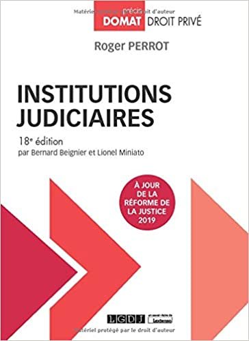 okumak Institutions judiciaires (2020) (Précis Domat)