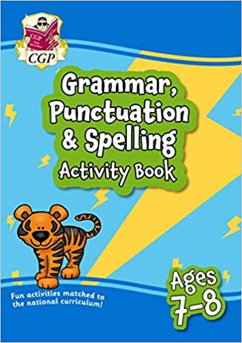 okumak New Grammar, Punctuation &amp; Spelling Home Learning Activity Book for Ages 7-8 (CGP Primary Fun Home Learning Activity Books)