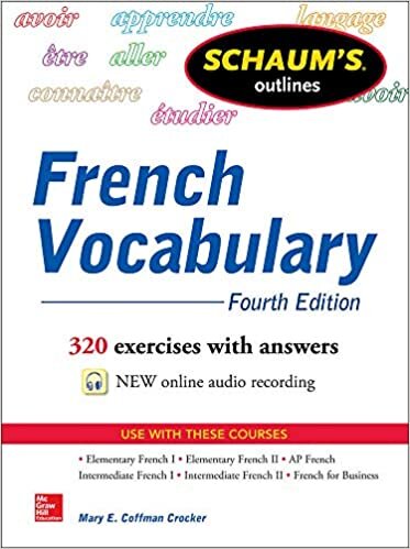 okumak Schaum&#39;s Outline of French Vocabulary