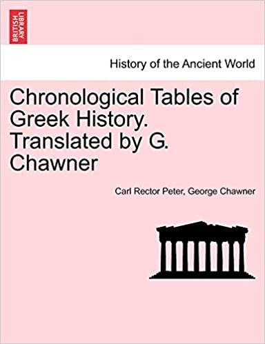 okumak Chronological Tables of Greek History. Translated by G. Chawner