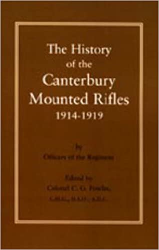okumak History of the Canterbury Mounted Rifles 1914-1919