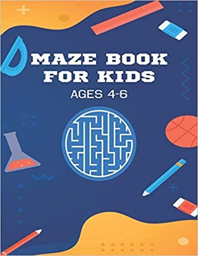 okumak Maze Book for Kids 4-6: An Amazing Maze Activity Book for Kids